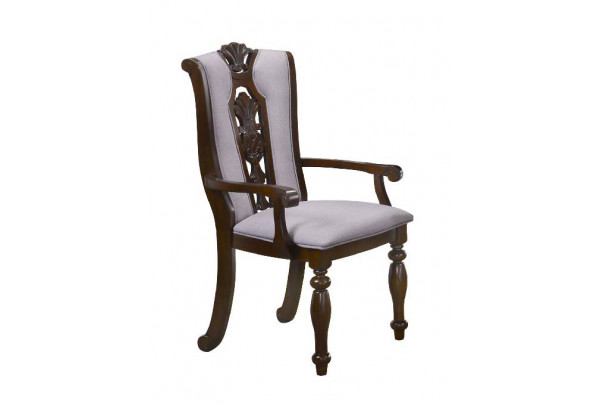 Стул ELISSA MK-4525-LW Темный орех/Серый