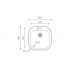 Кухонная мойка TopZero (wellinox) GAP465.488-GТ8K Кухонная мойка TopZero (wellinox) GAP465.488-GТ8K