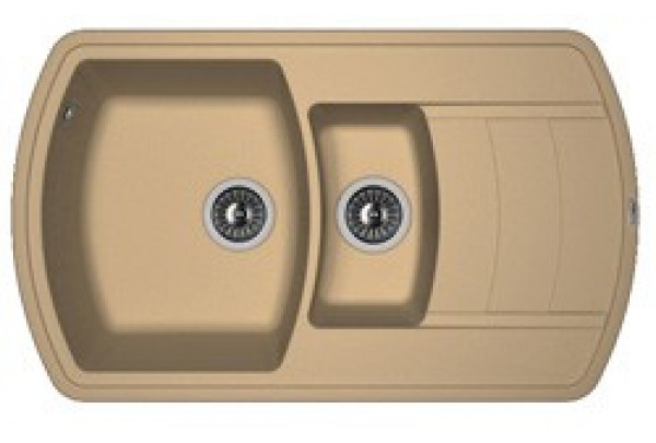 ФЛОРЕНТИНА мойка НИРЕ 860 К цвет капучино