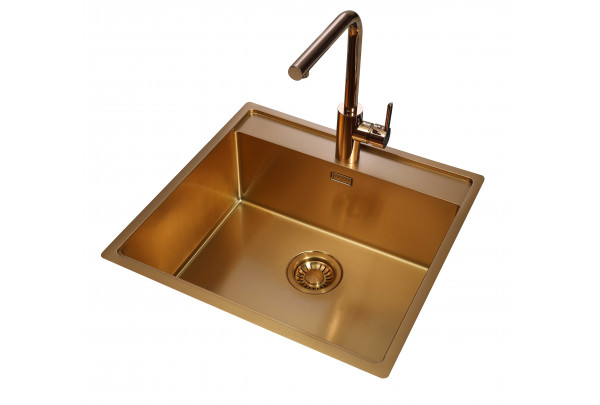 Кухонная мойка TopZero ColorXTNL450.505MATT GOLD Кухонная мойка TopZero ColorXTNL450.505MATT GOLD