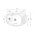 Кухонная мойка TopZero (wellinox) COP776.507.15.GT8K