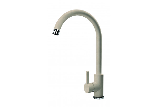 Смеситель АЛЬФА FL-04 цвет песочный FSm,