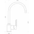 ШОК смеситель Cristalite Simi (710233) хром/саббиа ШОК смеситель Cristalite Simi (710233) хром/саббиа