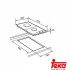 Тека варочная панель газовая EM/30 2G nat 10209256