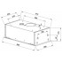 Тека вытяжной шкаф GFG 2 INOX 40446753