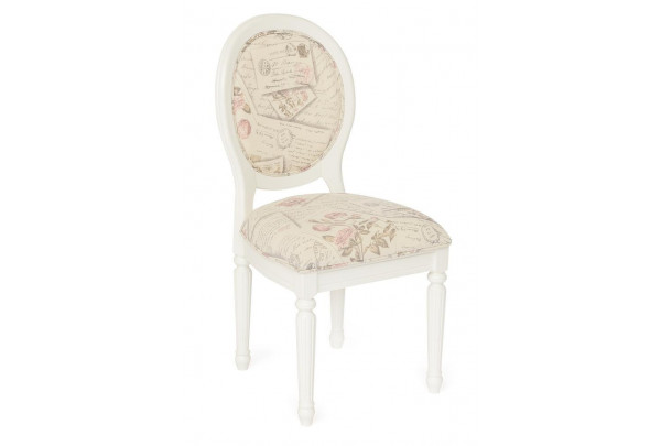 Cтул Secret De Maison Parisa ( mod. PA-SC ) дерево гевея, 97х55х46см, butter white (слоновая кость), ткань Прованс №11 Cтул Secret De Maison Parisa ( mod. PA-SC ) дерево гевея, 97х55х46см, butter white (слоновая кость), ткань Прованс №11