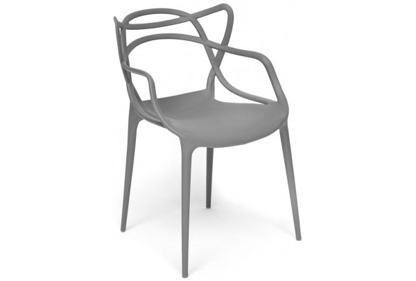 Стул Secret De Maison Cat Chair (mod. 028) пластик, 53,5*58*81,5см, серый Стул Secret De Maison Cat Chair (mod. 028) пластик, 53,5*58*81,5см, серый