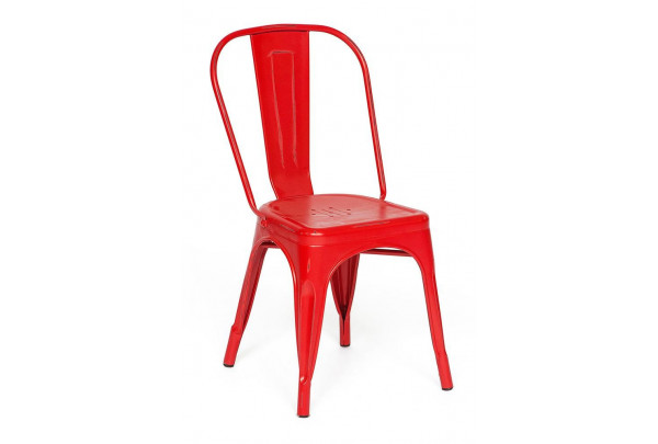 Стул Secret De Maison LOFT CHAIR (mod. 012) металл, 45*35*85см, красный/red vintage Стул Secret De Maison LOFT CHAIR (mod. 012) металл, 45*35*85см, красный/red vintage