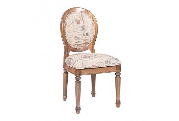 Cтул Secret De Maison Parisa ( mod. PA-SC ) дерево гевея, 97х55х46см, Antique pine (античная сосна А009), ткань Прованс №11 Cтул Secret De Maison Parisa ( mod. PA-SC ) дерево гевея, 97х55х46см, Antique pine (античная сосна А009), ткань Прованс №11
