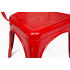 Стул Secret De Maison LOFT CHAIR (mod. 012) металл, 45*35*85см, красный/red vintage Стул Secret De Maison LOFT CHAIR (mod. 012) металл, 45*35*85см, красный/red vintage