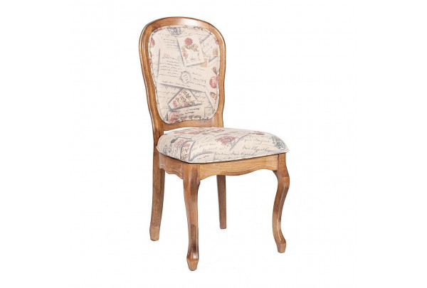 Cтул Secret De Maison Esmee ( mod.EE-SC ) дерево гевея, 96х55х46см, antique pine (античная сосна А009), ткань Прованс №11 Cтул Secret De Maison Esmee ( mod.EE-SC ) дерево гевея, 96х55х46см, antique pine (античная сосна А009), ткань Прованс №11