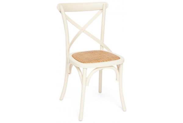 Стул Secret De Maison Cross Chair (mod.CB2001) дерево, белый (butter white) Стул Secret De Maison Cross Chair (mod.CB2001) дерево, белый (butter white)