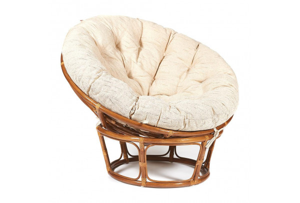 Кресло из ротанга "PAPASAN" 23/01 W / без подушки / Pecan (орех) Кресло из ротанга "PAPASAN" 23/01 W / без подушки / Pecan (орех)