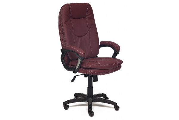 Кресло COMFORT кож/зам, бордо, PU-C36-7